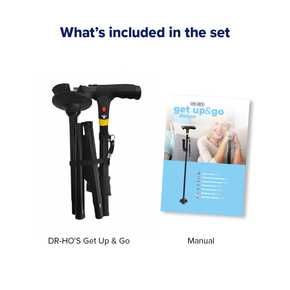 DR-HO'S Get Up & Go Deluxe Walking Stick - Image 9