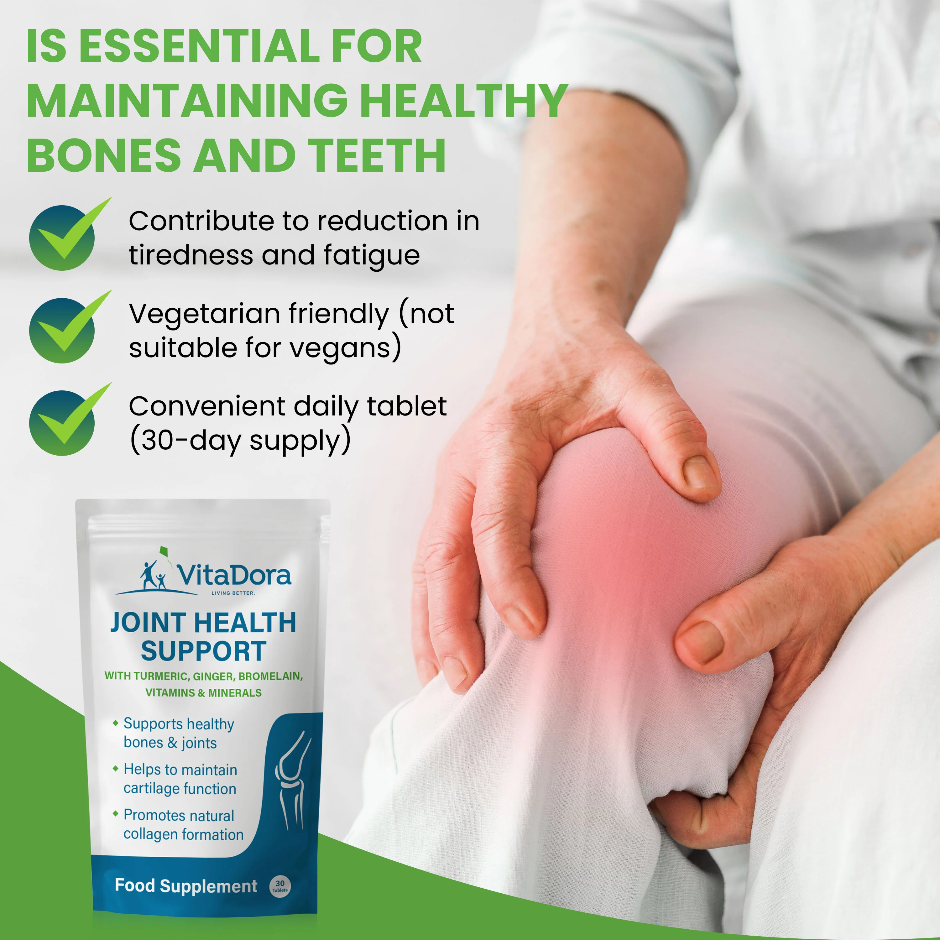 VitaDora Joint Health Support Supplements - 30 Day Supply - Image 6